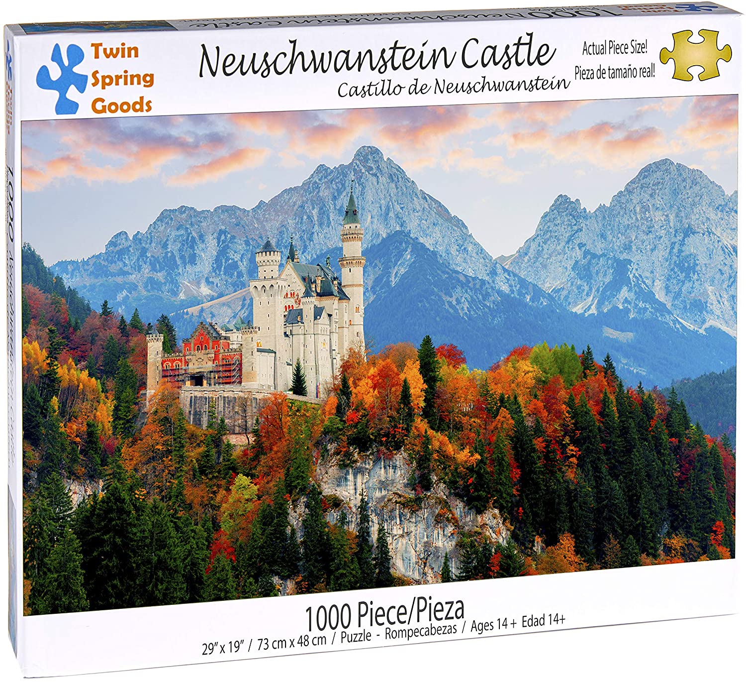 Neuschwanstein Castle (1000 pc puzzle)