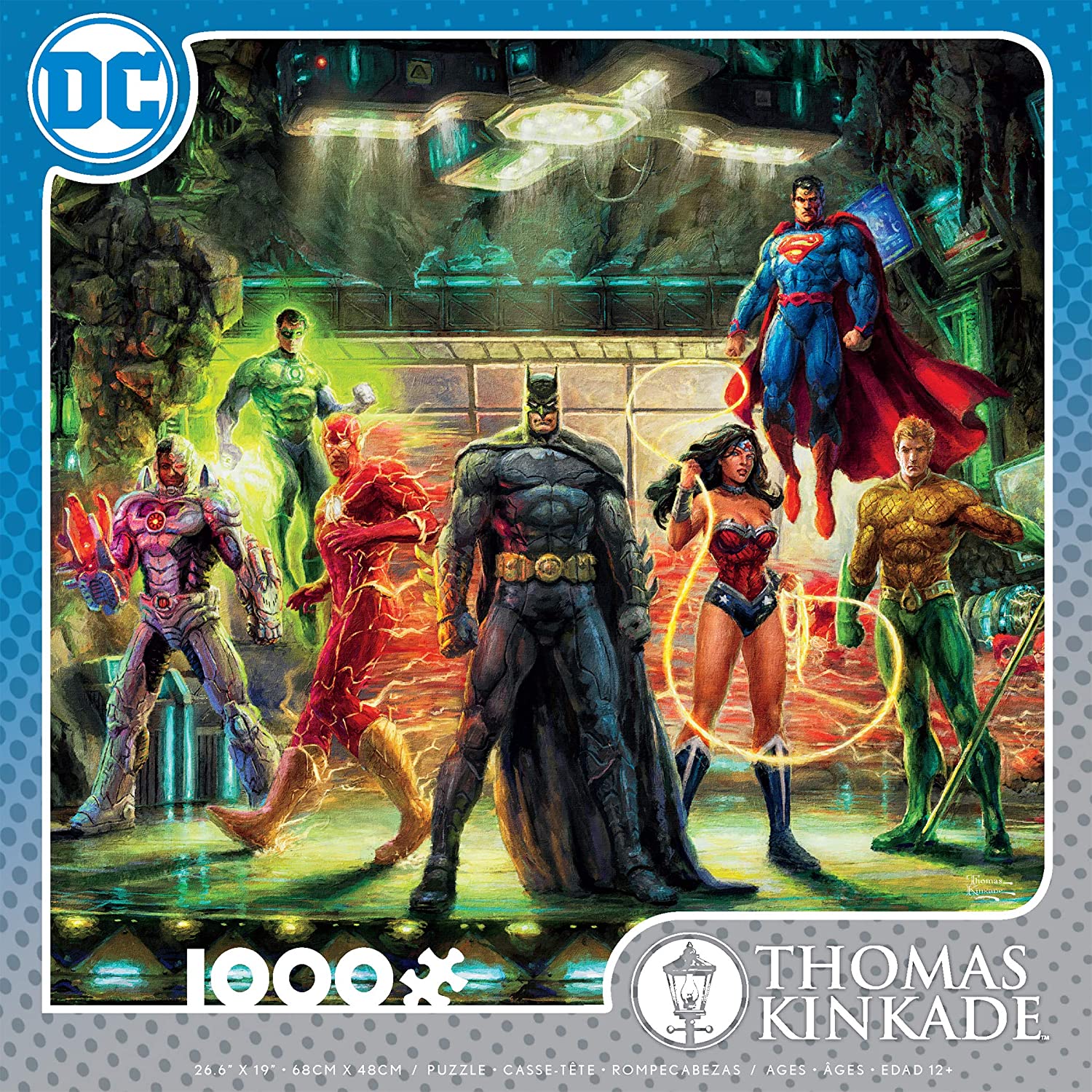 Thomas Kinkade DC Comics -The Justice League (1000 pc puzzle)
