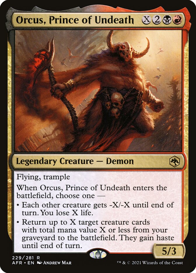 Orcus, Prince of Undeath :: AFR