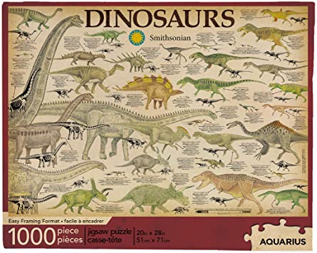 Smithsonian Dinosaurs (1000 pc puzzle)