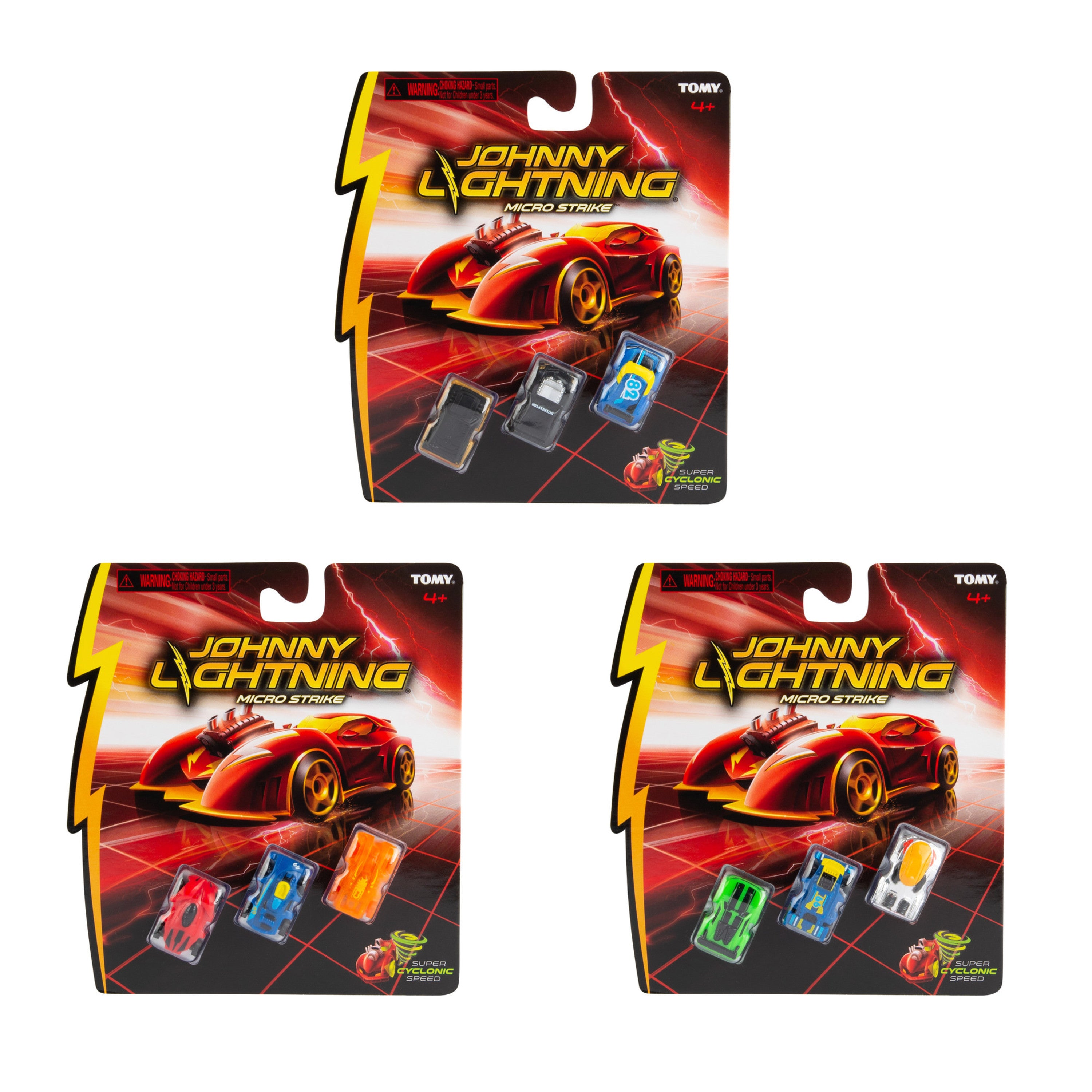 Johnny Lightning Micro Strike (3 pack)