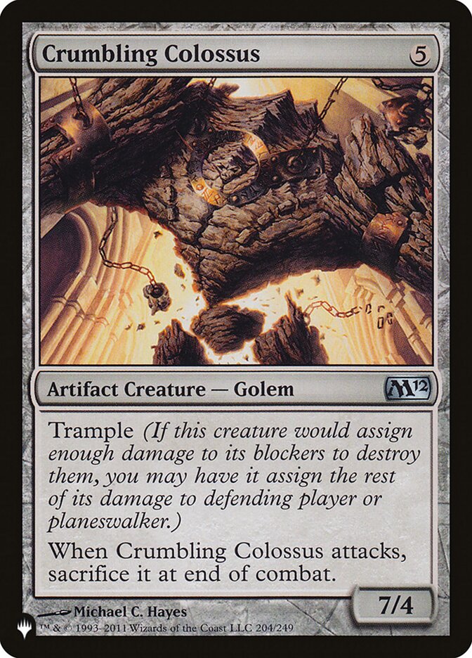 Crumbling Colossus :: PLIST