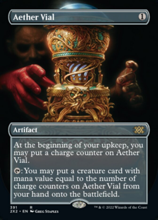 Aether Vial (Borderless) :: 2X2