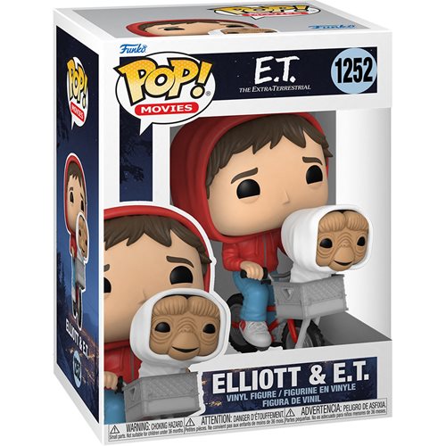E.T. 40th Anniversary Elliot With E.T. in Bike Basket Pop! Vinyl Figure