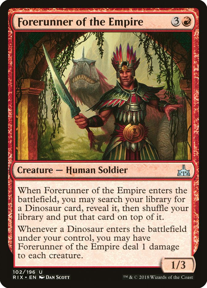 Forerunner of the Empire [Foil] :: RIX