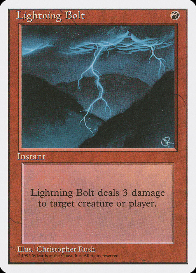 Lightning Bolt :: 4ED