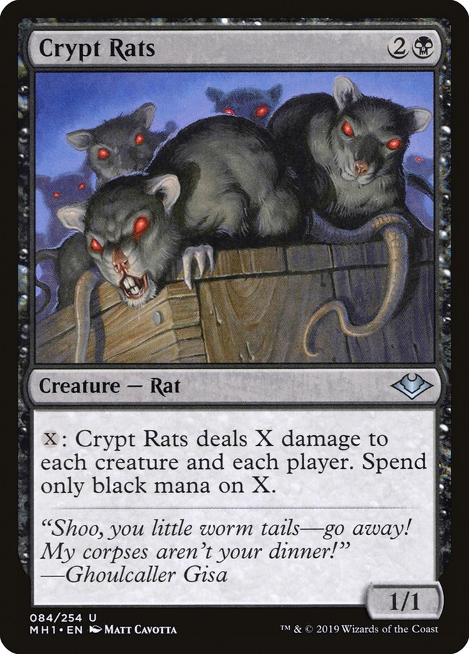 Crypt Rats [Foil] :: MH1