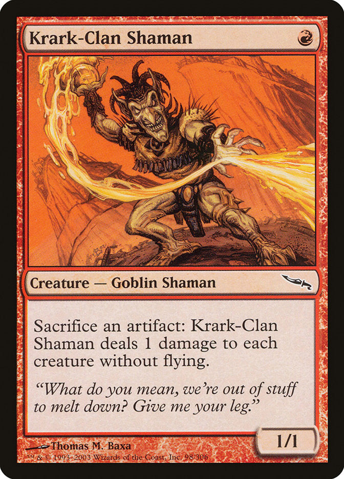 Krark-Clan Shaman [Foil] :: MRD