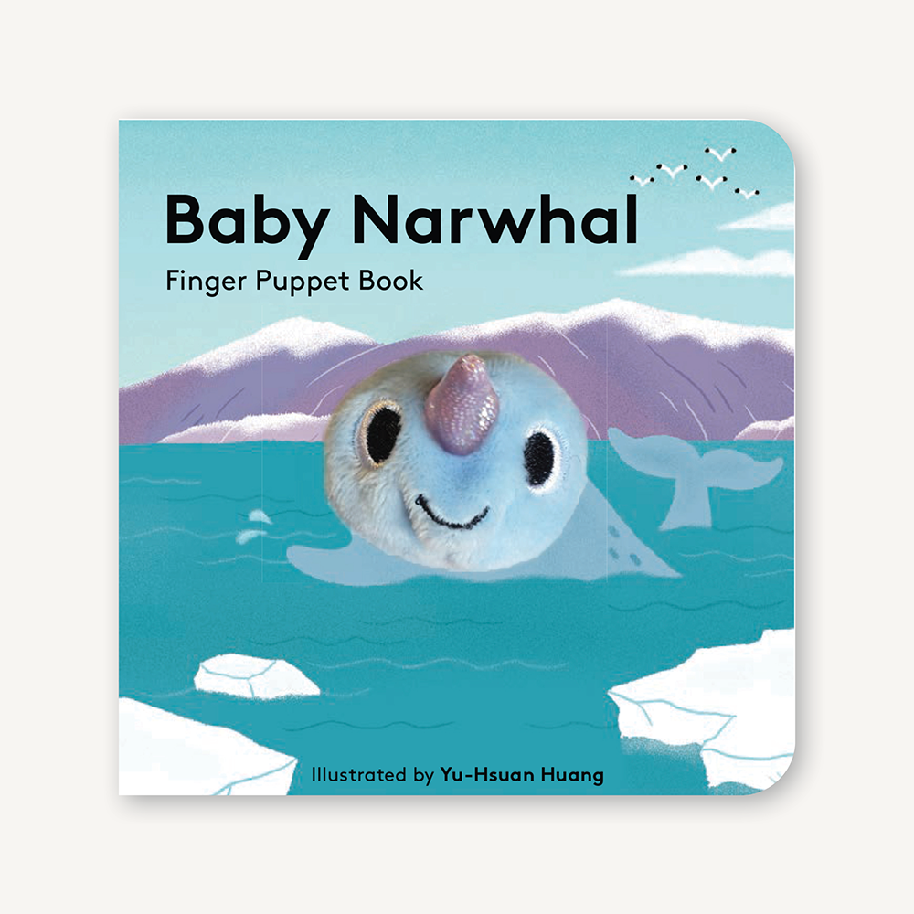 Baby Narwhal Finger Puppet