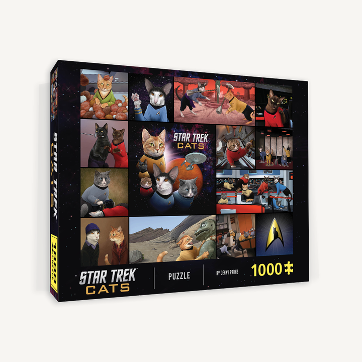 Star Trek Cats Puzzle (1000pc)