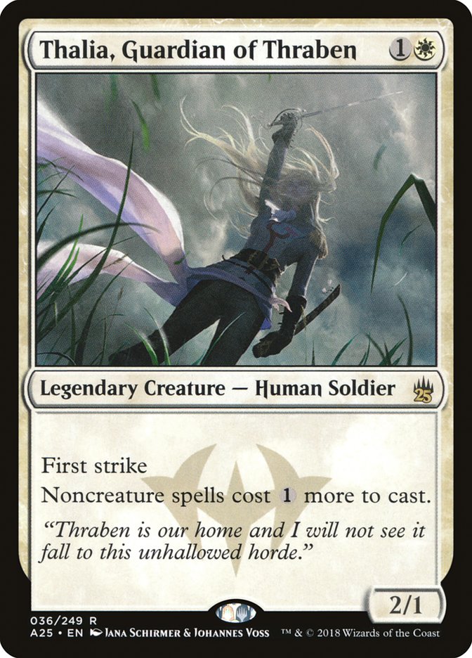 Thalia, Guardian of Thraben [Foil] :: A25