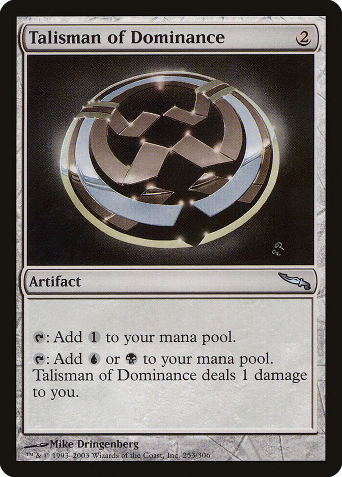 Talisman of Dominance :: MRD