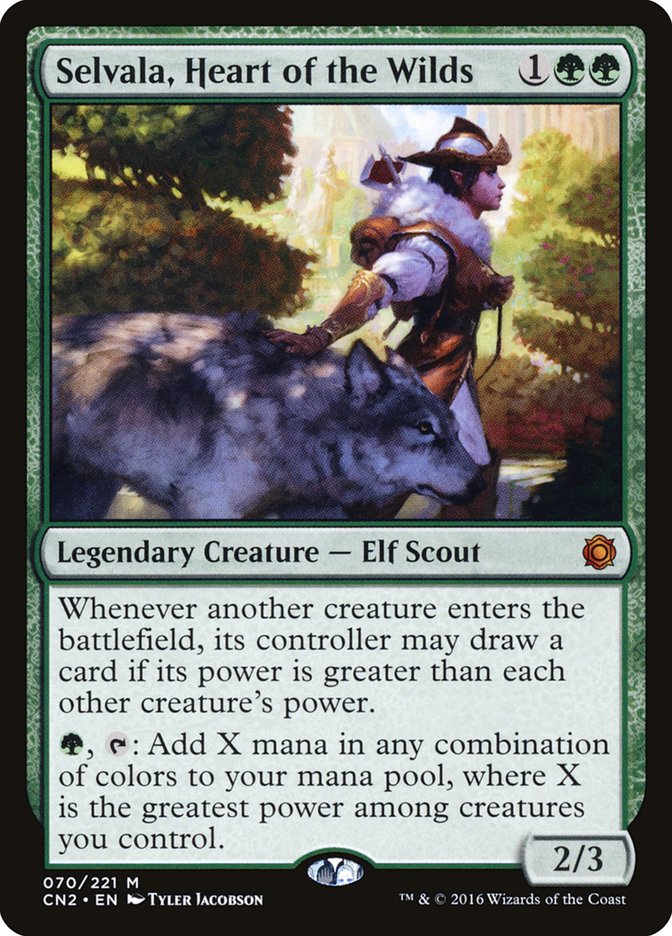 Selvala, Heart of the Wilds [Foil] :: CN2