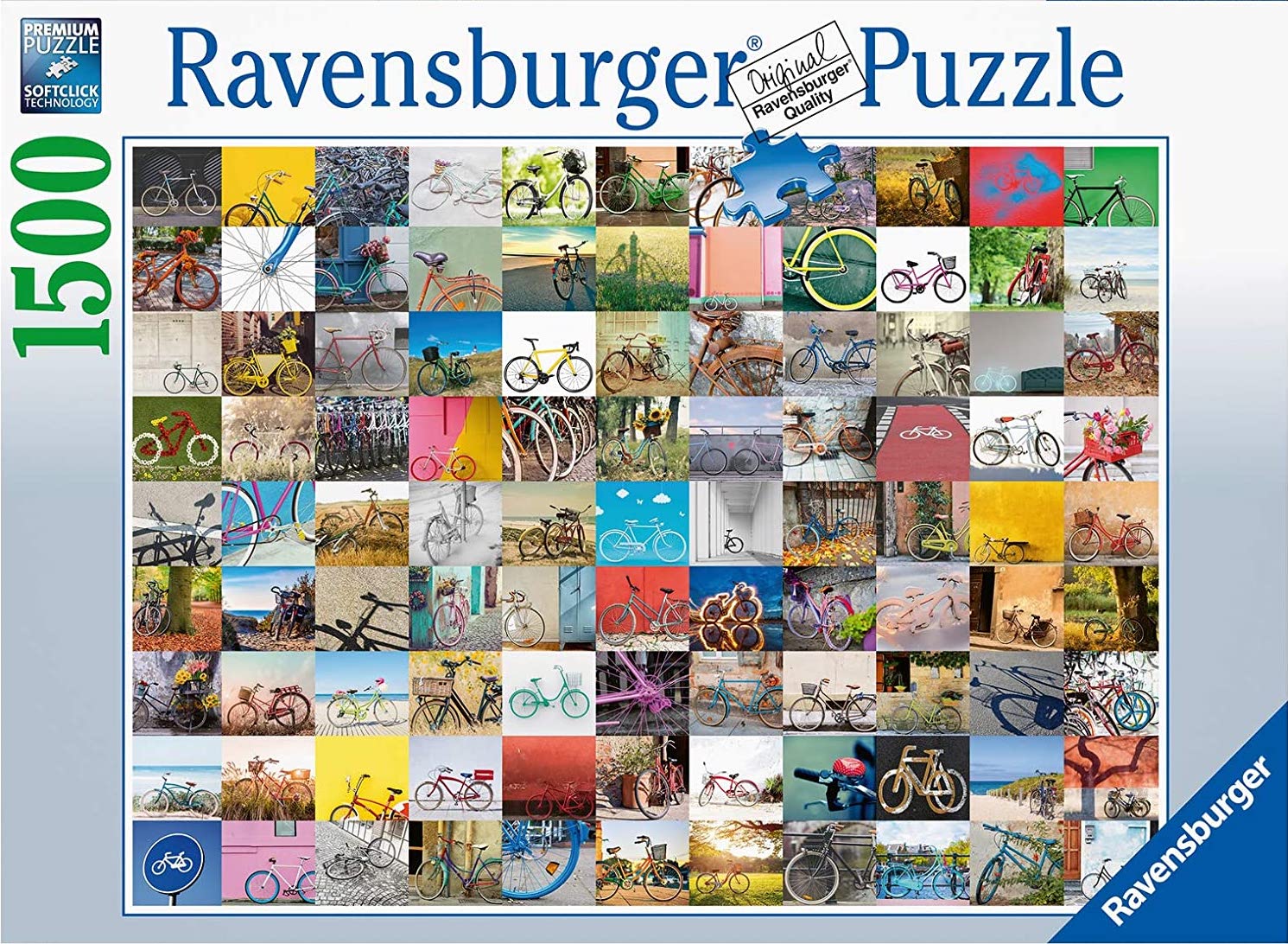 99 Bicycles (1500 pc puzzle)