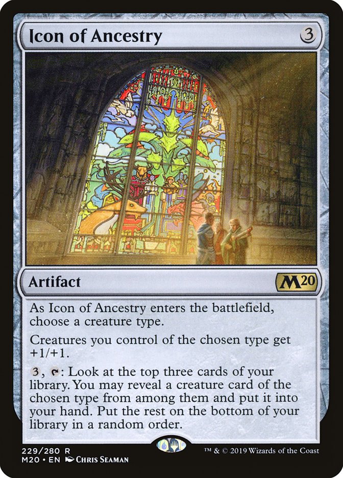 Icon of Ancestry [Foil] :: M20