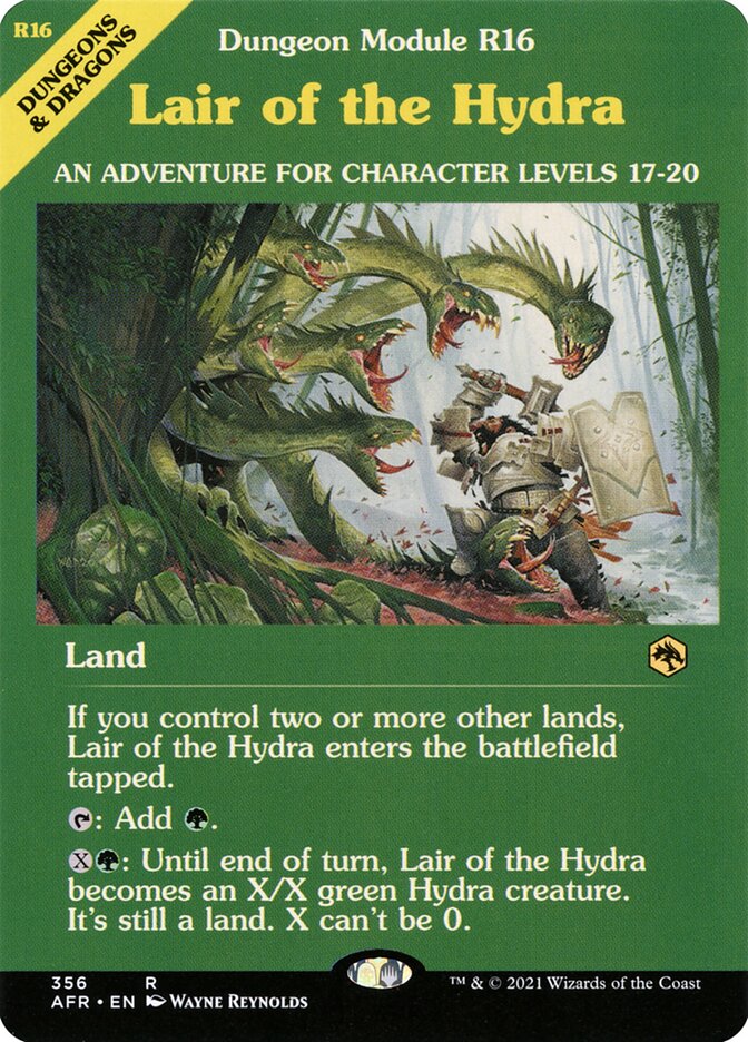 Lair of the Hydra (Dungeon Module) [Foil] :: AFR