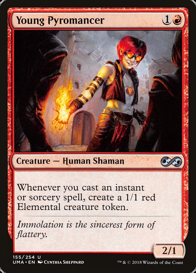 Young Pyromancer [Foil] :: UMA