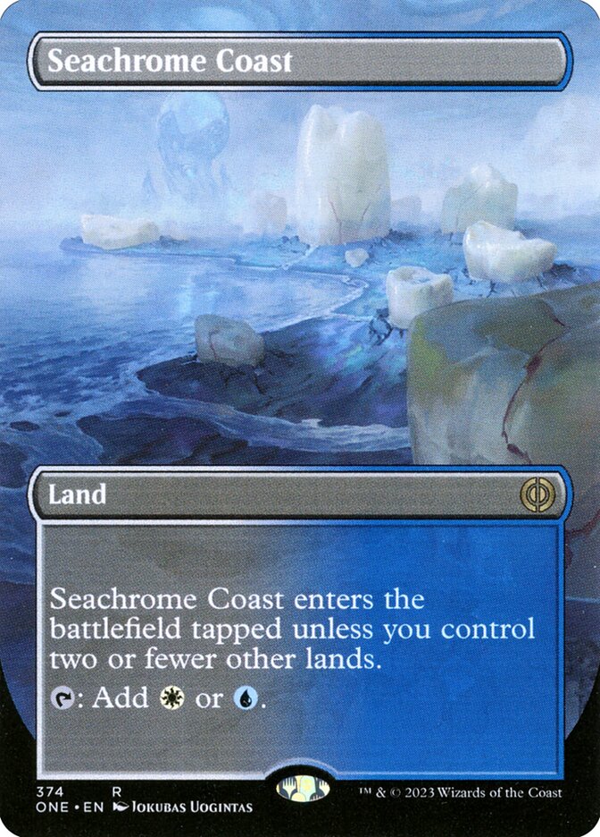 Seachrome Coast (Borderless) [Foil] :: ONE