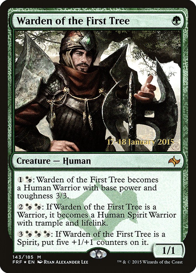 Warden of the First Tree [Foil] :: PFRF