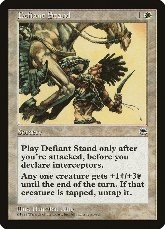 Defiant Stand :: POR
