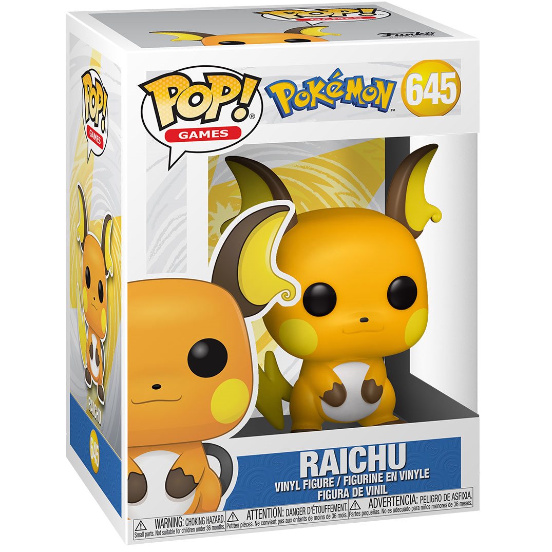 Pokemon: Raichu Pop! Vinyl Figure (645)