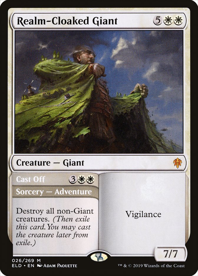 Realm-Cloaked Giant [Foil] :: ELD