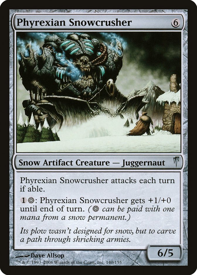 Phyrexian Snowcrusher :: CSP