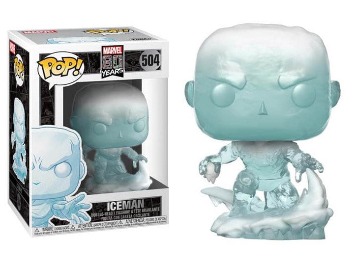 Marvel 80th Anniversary:  Iceman First Appearance Pop! Bobble Head (504)