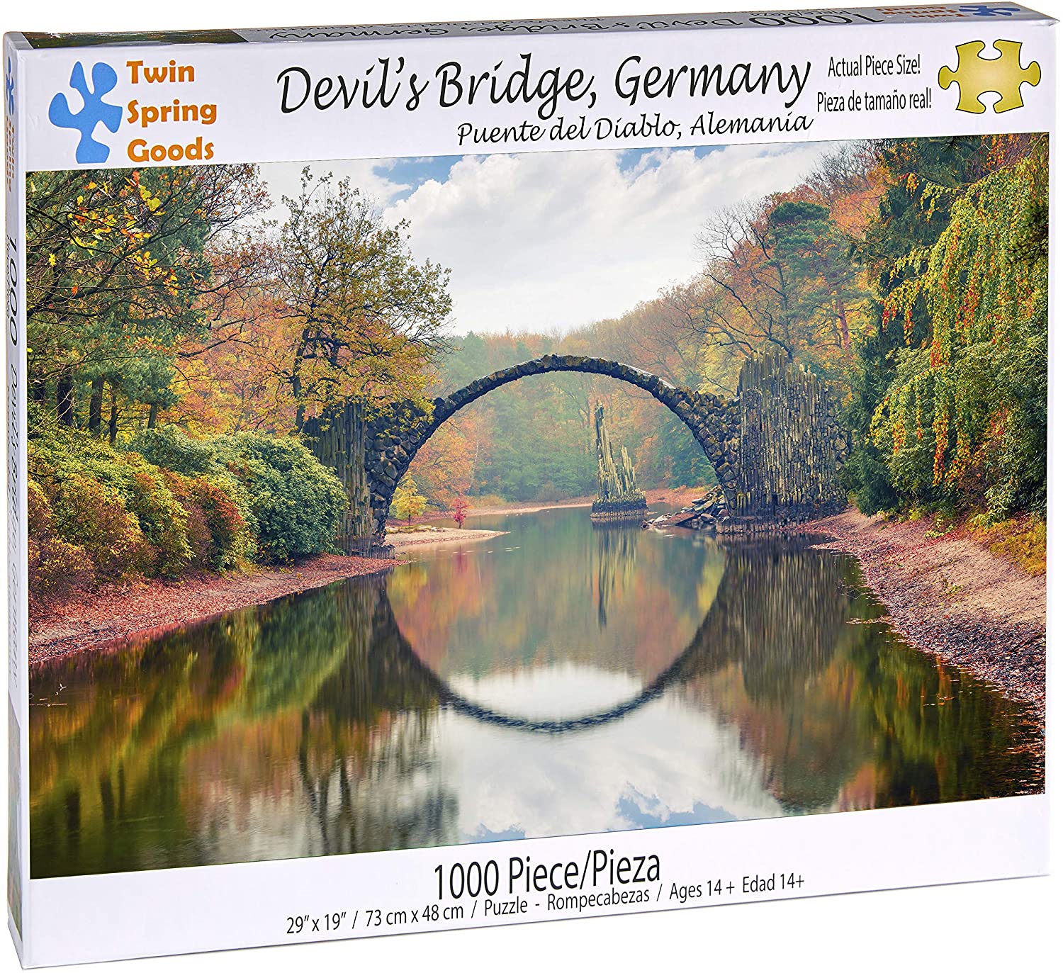 Devil's Bridge, Germany (1000 pc puzzle)