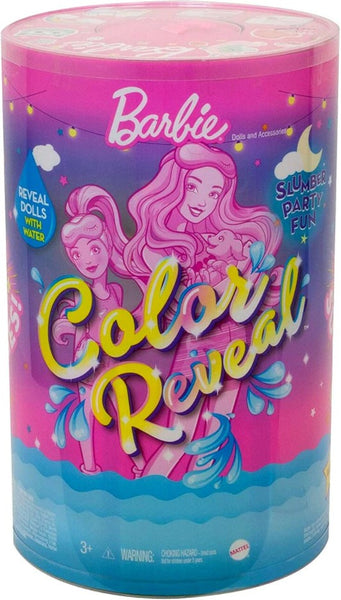 50 Surprises Barbie Color Reveal Slumber Party Fun Barbie Slumber