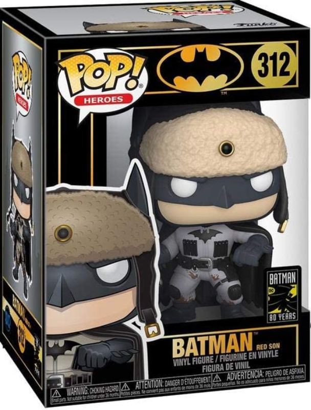 DC Batman 80th: Batman Red Son Pop! Vinyl Figure (312)