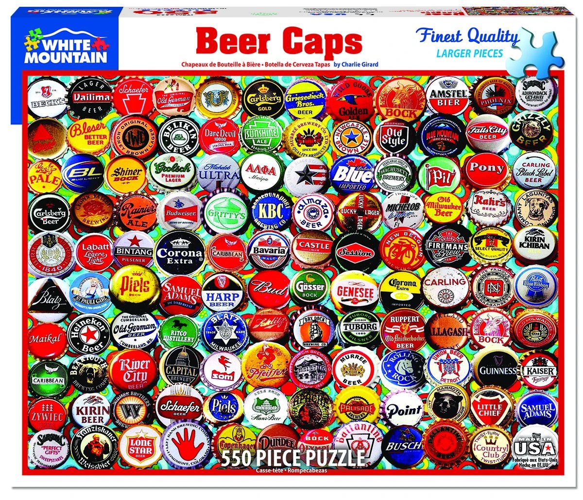 Beer Caps (550 pc puzzle)