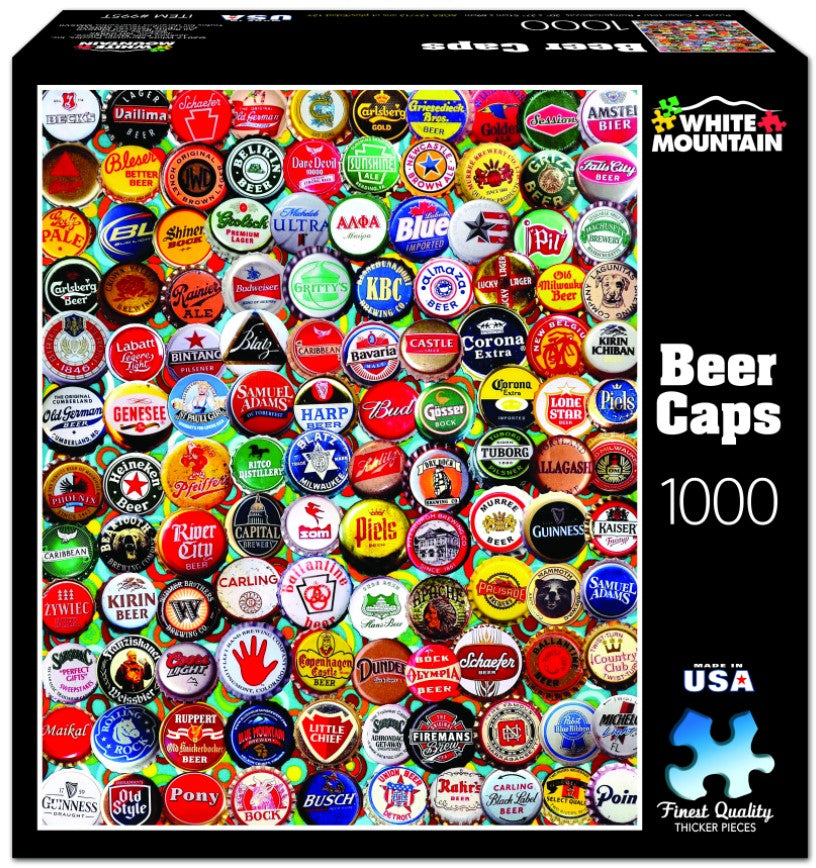 Beer Caps (1000 pc small format puzzle)