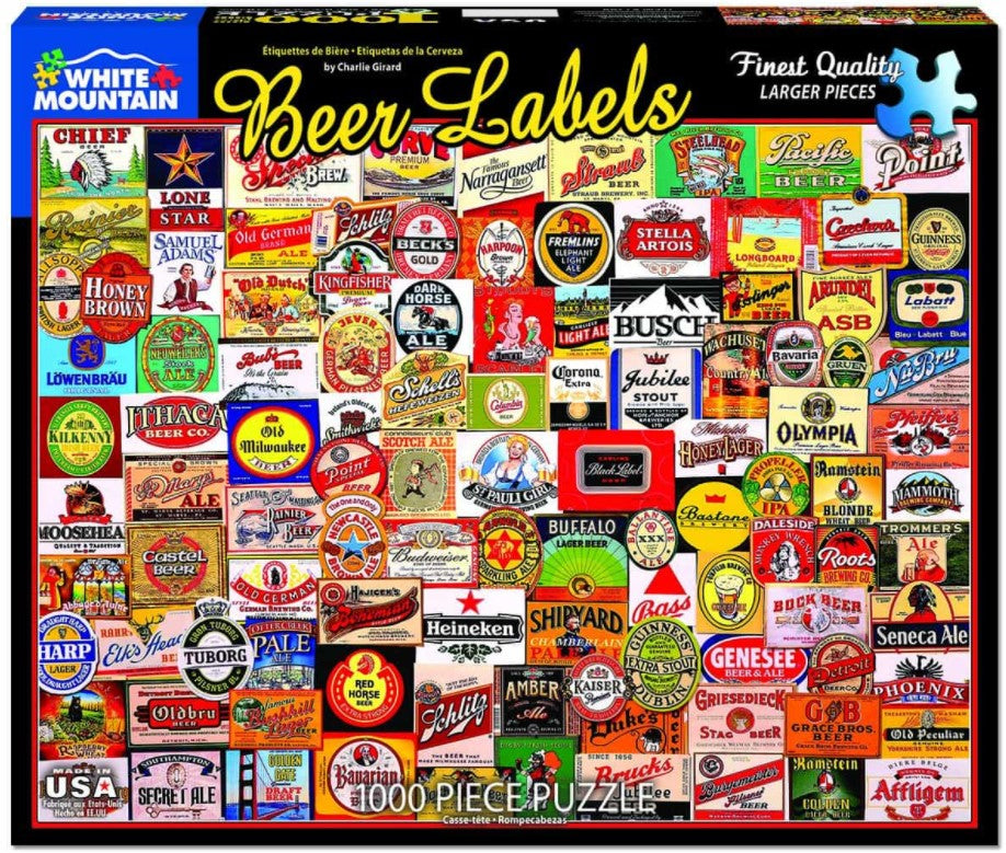 Beer Labels (1000 pc puzzle)