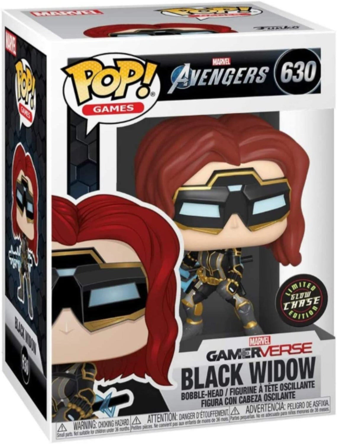 Marvel Avengers Gamerverse: Black Widow Pop! Bobble-Head (630)
