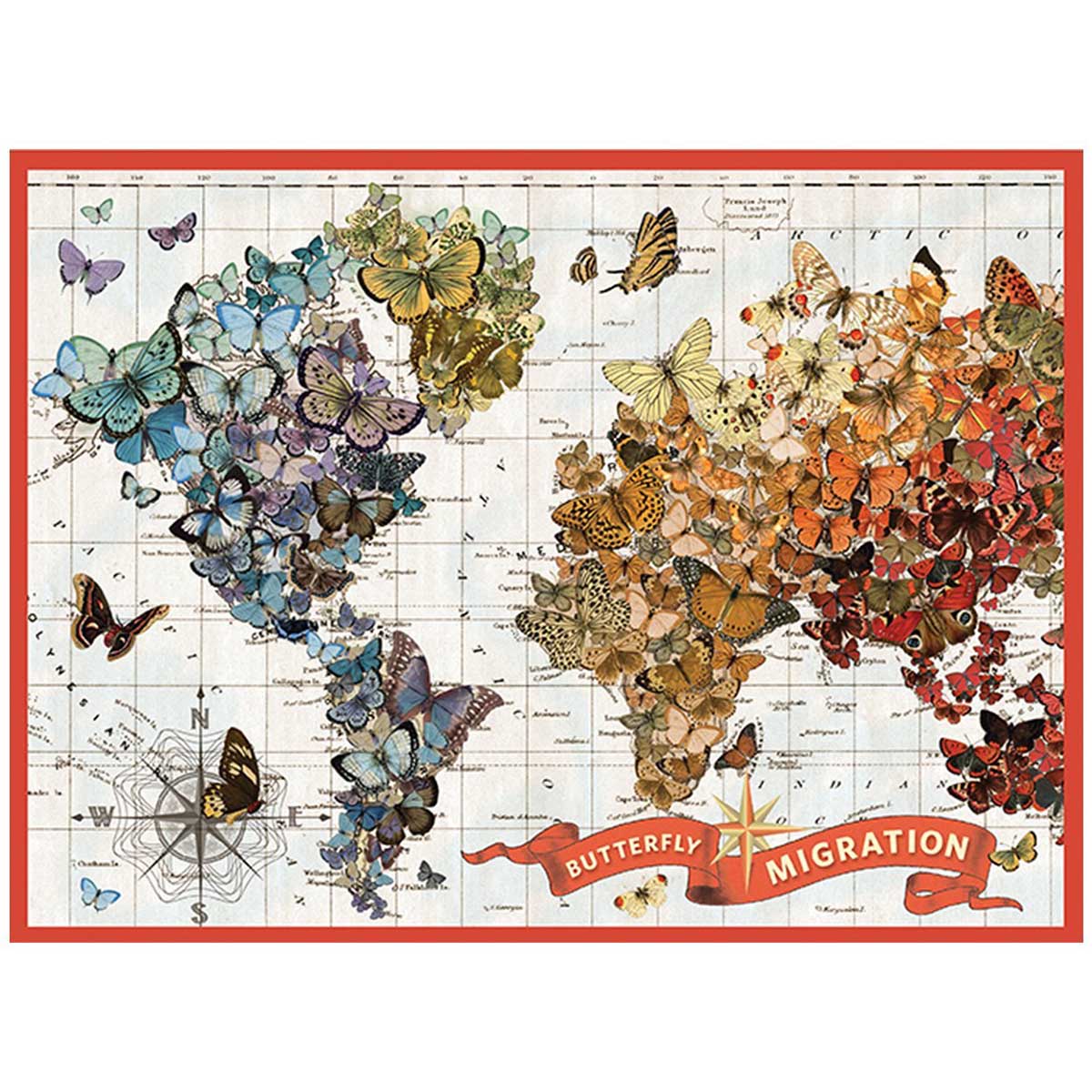 Butterfly Migration (1000 pc puzzle)