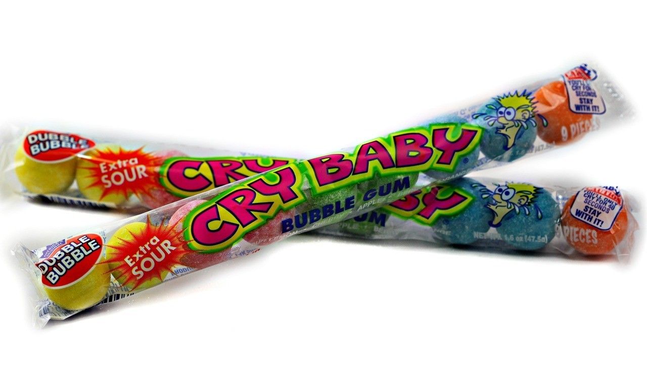 Cry Baby Bubble Gum (9 Pack)