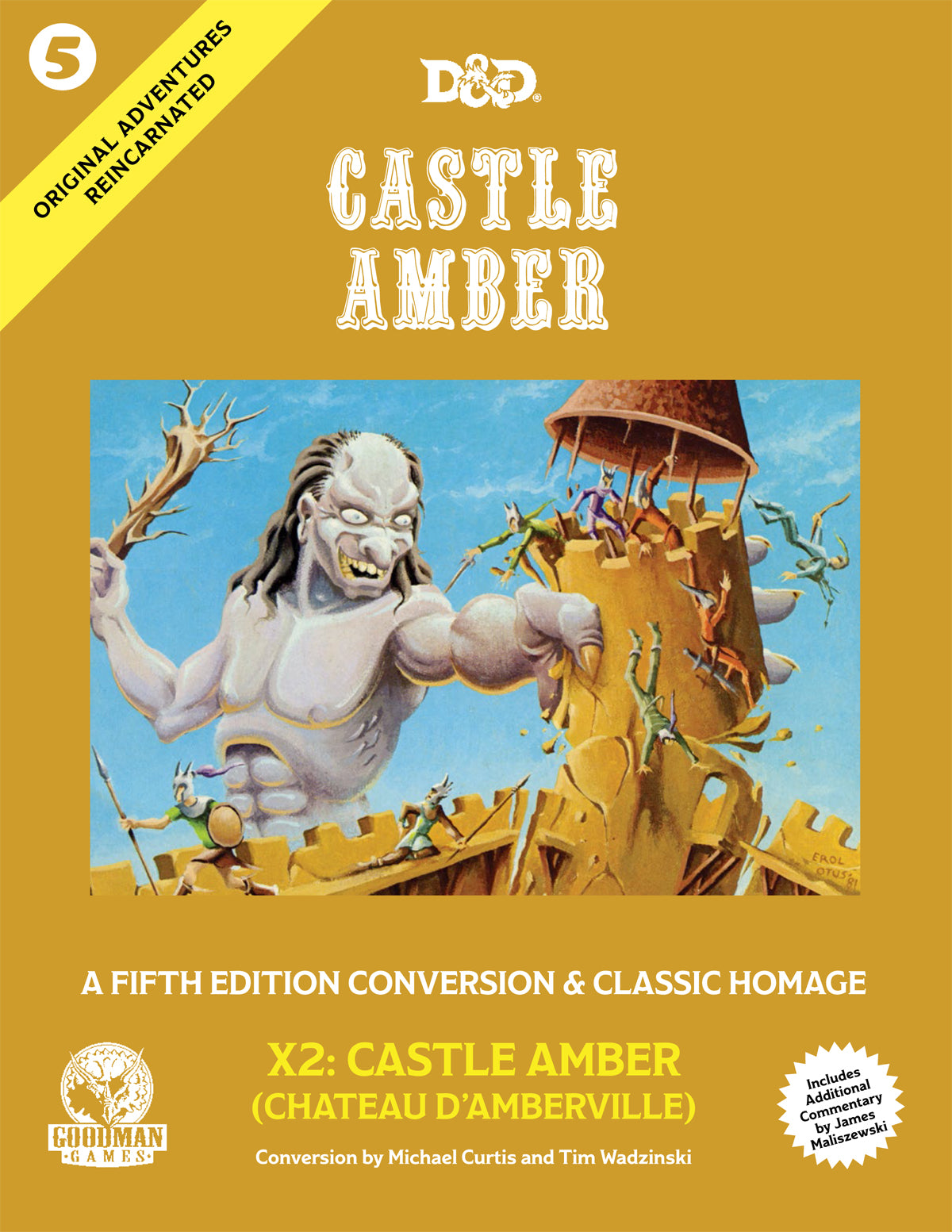 D&D RPG: Original Adventures Reincarnated #5: Castle Amber