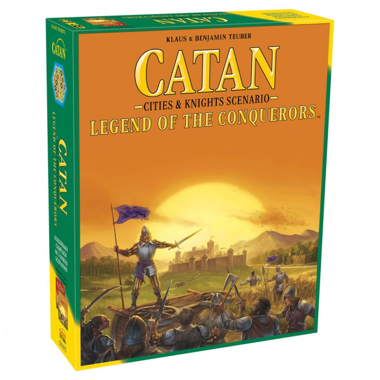 Catan: Cities & Knights Scenario: Legend of the Conquerors