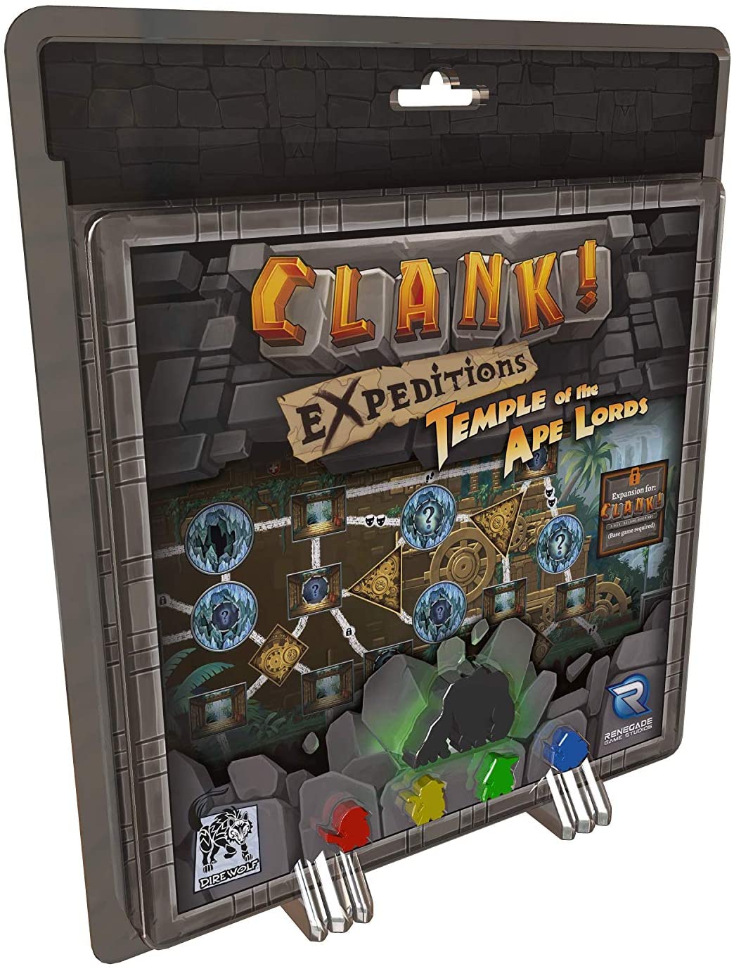 Clank!: Expeditions - Temple of the Ape Lords expansion