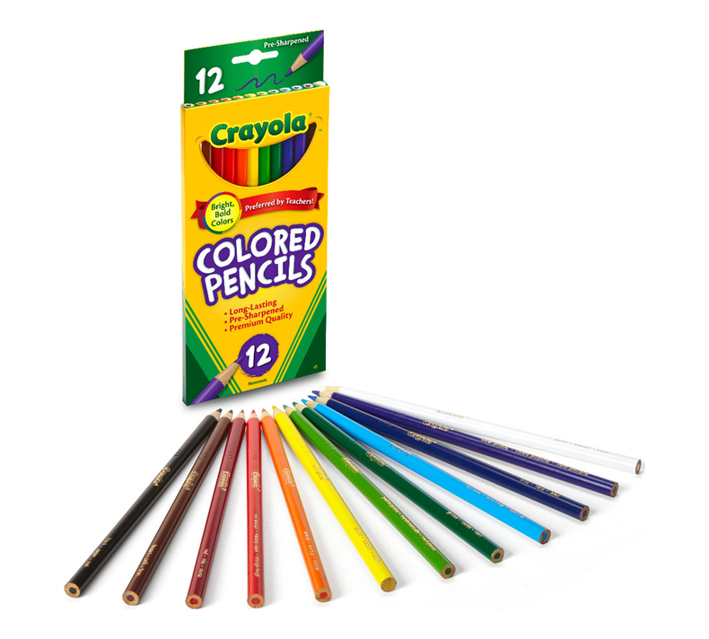 Crayola Colored Pencils (12 ct)