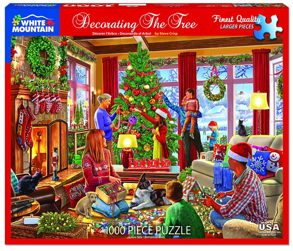 Decorating the Tree (1000 pc puzzle)