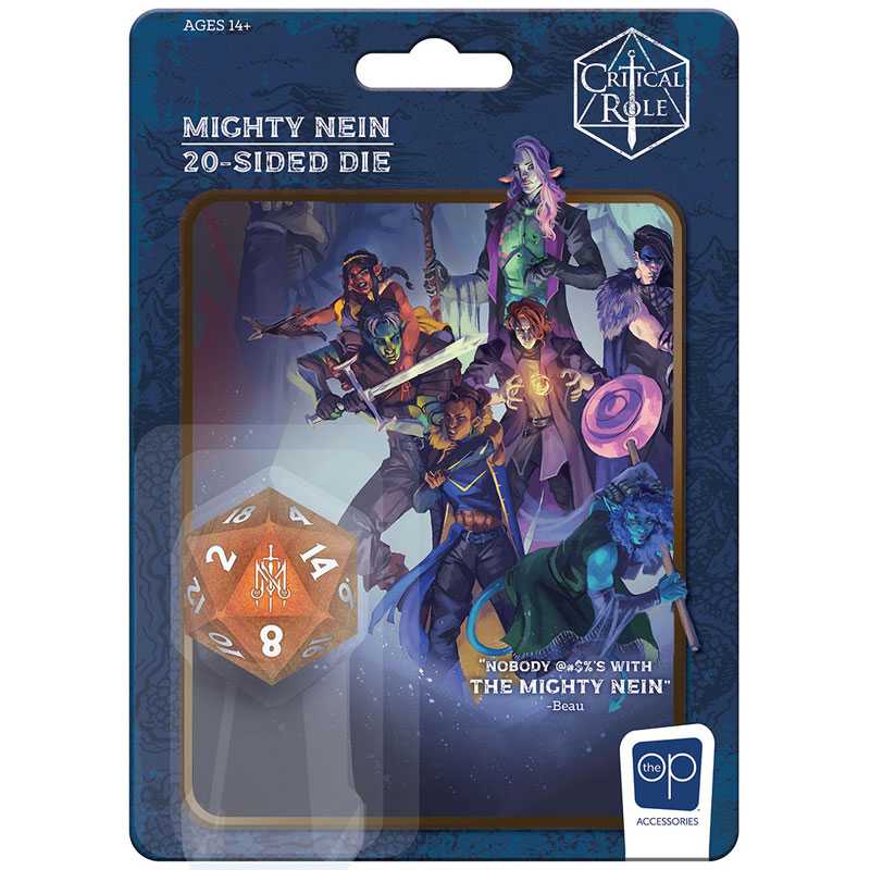Critical Role: Mighty Nein 20-Sided Die