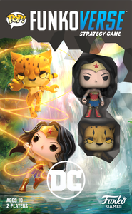 Funkoverse Strategy Game: DC Comics - Wonderwoman and Cheetah