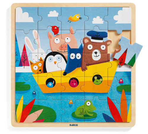 Wooden Puzzles: Puzzlo Boat