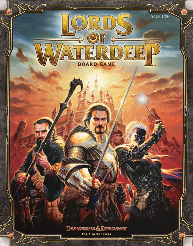 D&D: Lords of Waterdeep Board Game