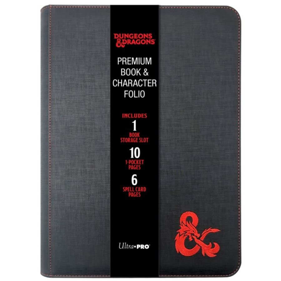Ultra Pro D&D RPG Premium Zippered Book and Character Folio