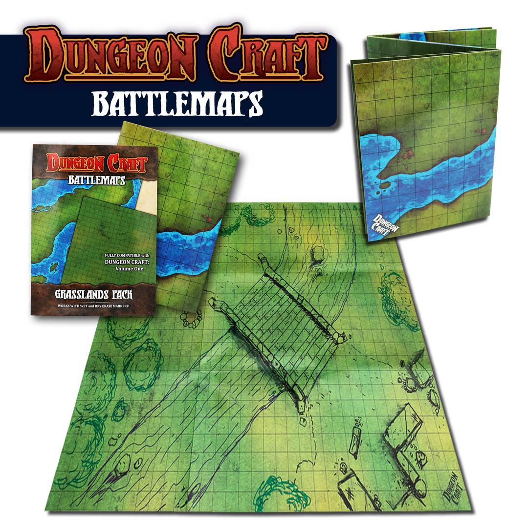 Dungeon Craft - Battlemaps: Grasslands Pack