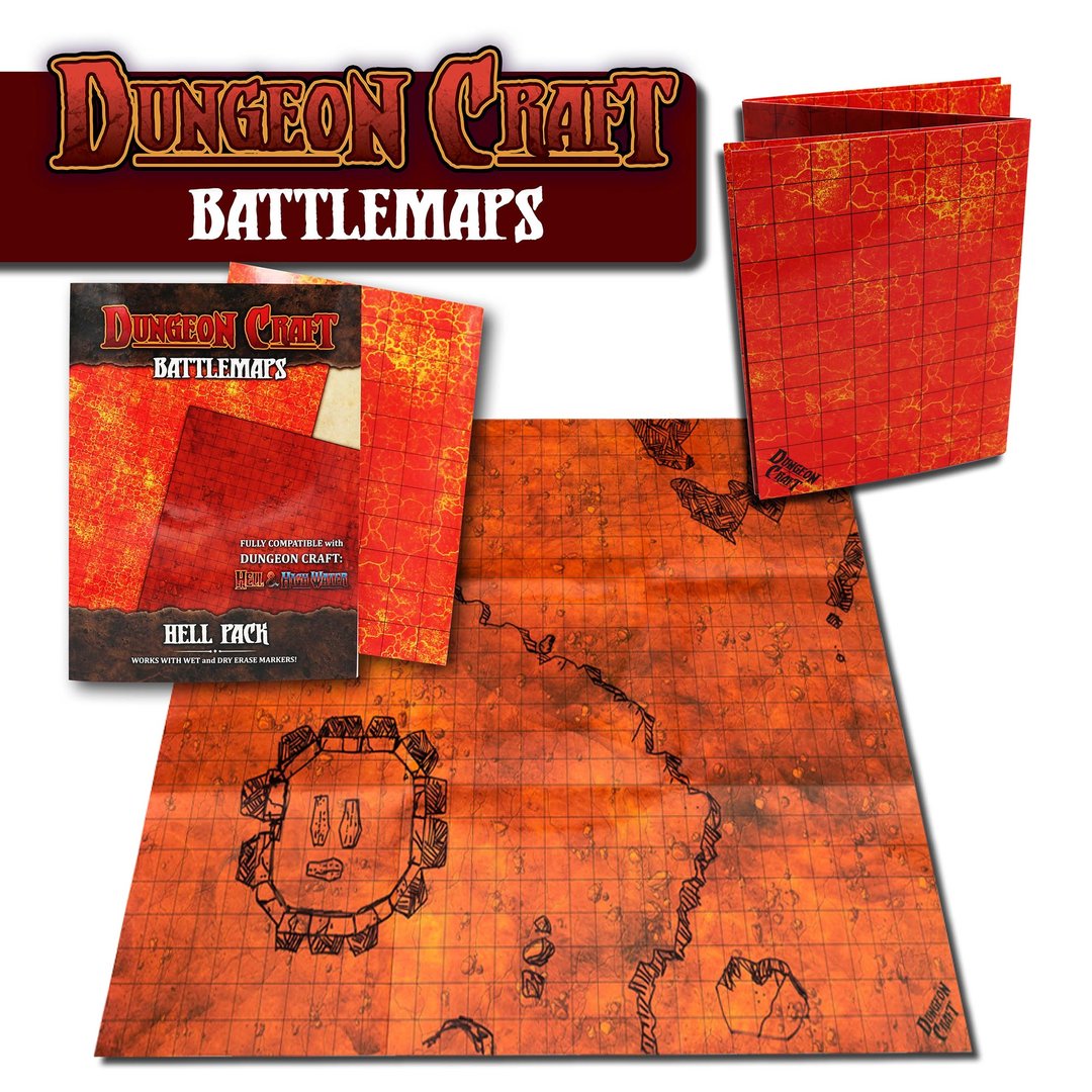 Dungeon Craft - Battlemaps: Hell Pack