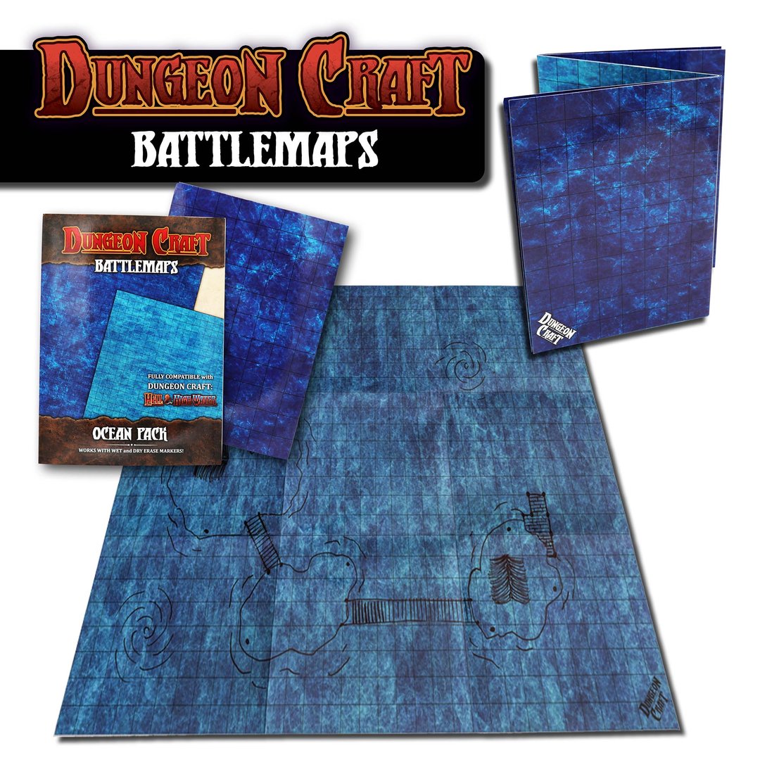 Dungeon Craft - Battlemaps: Ocean Pack